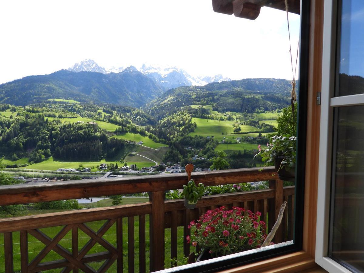 Appartamento Bio-Bauernhof Einberghof Pfarrwerfen Esterno foto