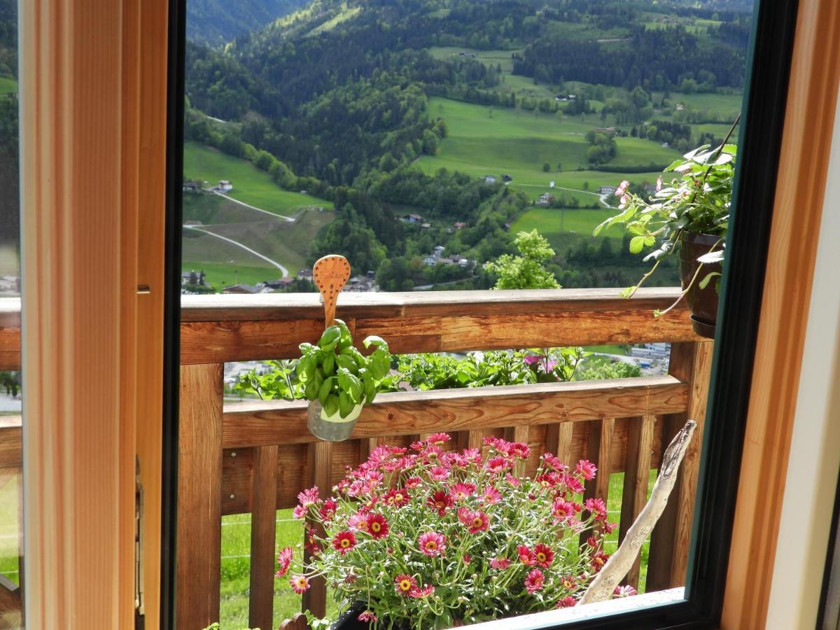 Appartamento Bio-Bauernhof Einberghof Pfarrwerfen Esterno foto